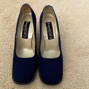 Kenneth Cole square toed pumps